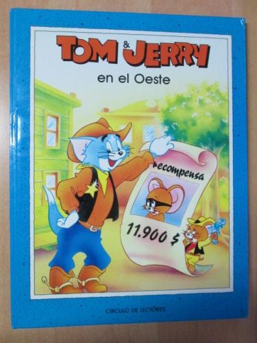 Portada del libro de TOM & JERRY EN EL OESTE