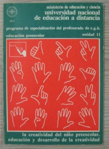 Portada del libro de REVISTA DE LA UNIVERSIDAD NACIONAL DE ECUCACIÓN A DISTANCIA UNIDAD 11:LA CREATIVIDAD DEL NIÑO PREESCOLAR....