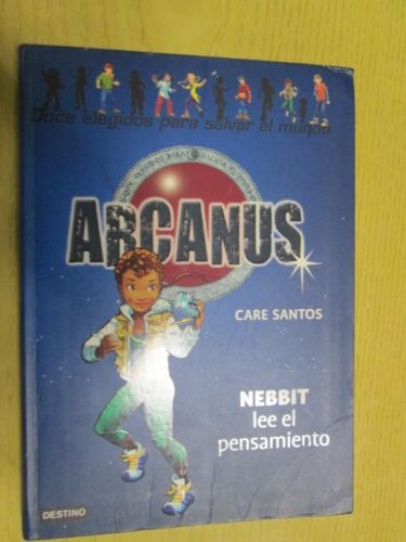 Portada del libro de ARCANUS. Nebbit lee el pensamiento.