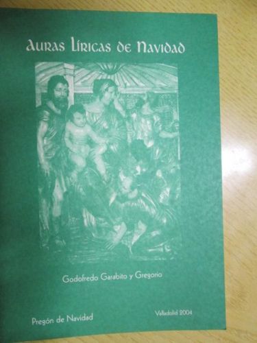 Portada del libro de AURAS LÍRICAS DE NAVIDAD