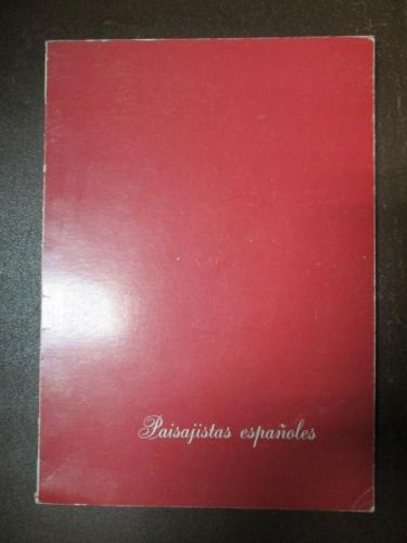 Portada del libro de PAISAJISTAS ESPAÑOLES EN COLECCIONES PARTICULARES