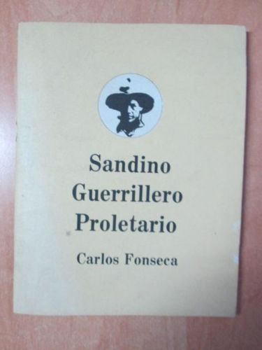 Portada del libro de SANDINO, GUERRILLERO PROLETARIO