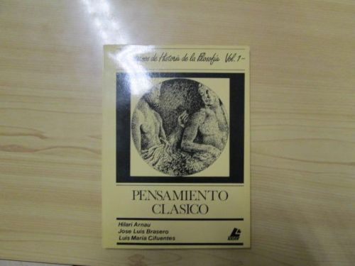 Portada del libro de CUADERNOS DE HISTORIA DE LA FILOSOFIA VOL 1. PENSAMIENTO CLASICO