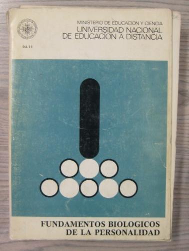 Portada del libro de FUNDAMENTOS BIOLÓGICOS DE LA PERSONALIDAD