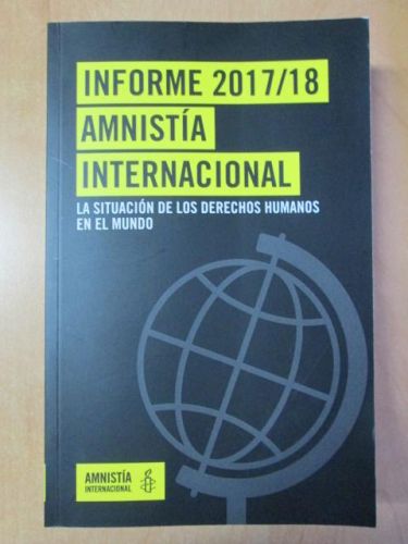 Portada del libro de INFORME 2017/2018 AMNISTÍA INTERNACIONAL. La situación de los derechos humanos en el mundo.