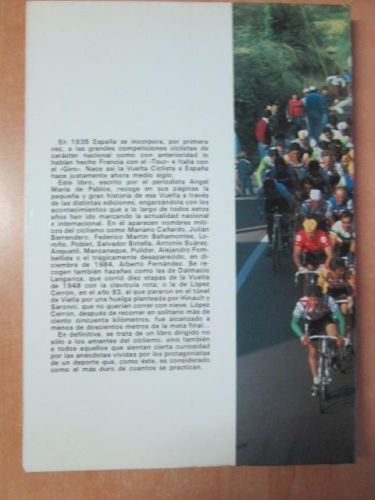 Portada del libro de HISTORIA DE LA VUELTA CICLISTA A ESPAÑA