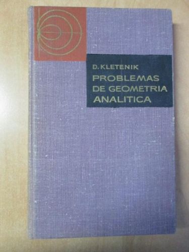 Portada del libro de PROBLEMAS DE GEOMETRÍA ANALÍTICA