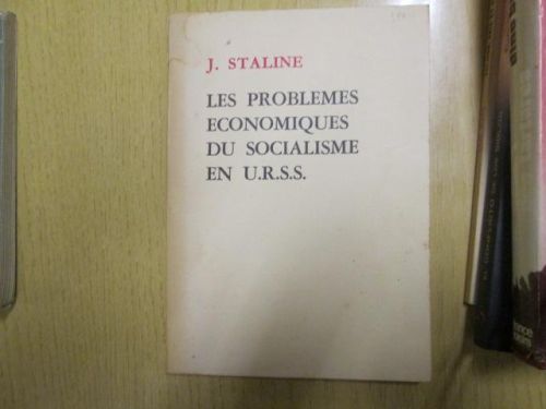 Portada del libro de LES PROBLEMES ECONOMIQUES DU SOCIALISME EN U.R.S.S.