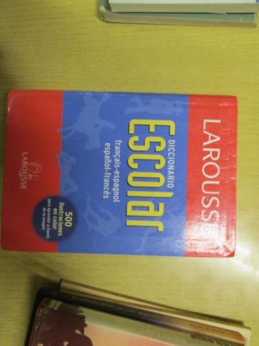 Portada del libro de DICCIONARIO ESCOLAR ESPAÑOL-FRANCES FRANCES-ESPAÑOL