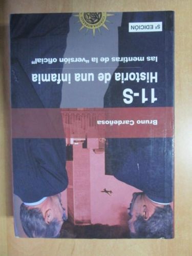 Portada del libro de 11-S: HISTORIA DE UNA INFAMIA. Las mentiras de la “versión oficial”