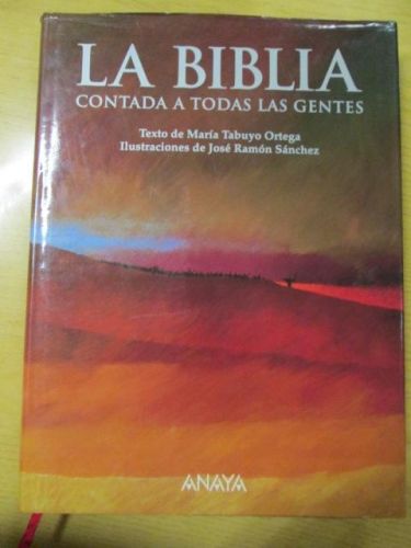 Portada del libro de LA BIBLIA CONTADA A TODAS LAS GENTES