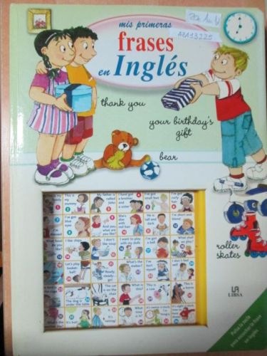 Portada del libro de MIS PRIMERAS FRASES EN INGLÉS