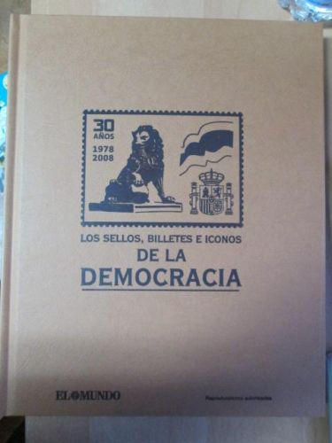 Portada del libro de LOS SELLOS, BILLETES E ICONOS DE LA DEMOCRACIA