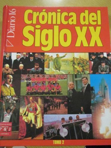 Portada del libro de CRÓNICA DEL SIGLO XX. Tomos 1 y 2